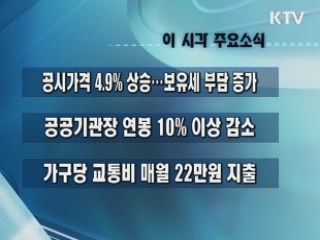 이 시각 주요소식(단신)