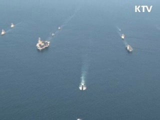 한미연합훈련 3일차…해상차단훈련 실시