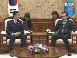 이 대통령 "북 우라늄 농축, 유엔 안보리 회부해야" 