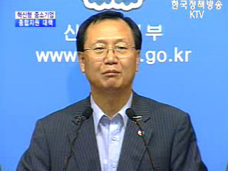 산업자원부 브리핑 - 혁신형 중소기업 종합지원 대책