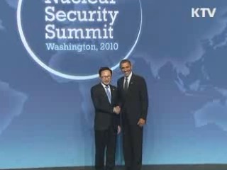 이 대통령 "핵무기 감축 함께 노력"