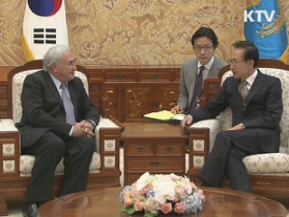 "경주서 이 대통령 적극적인 리더십 발휘"