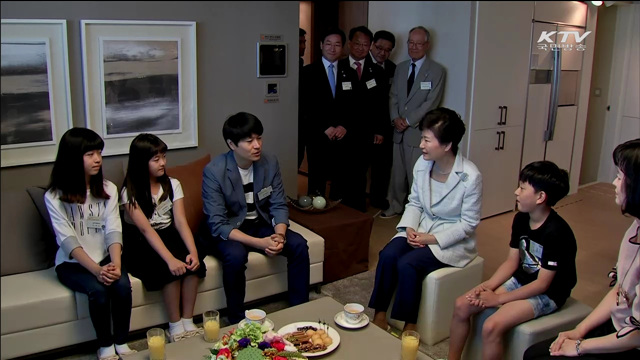 뉴스테이 입주예정자 만나…"주거서비스 표준화"