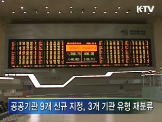 증권선물거래소 등 공공기관 지정