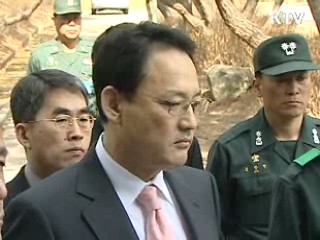 유인촌 장관, 국군체육부대 방문 