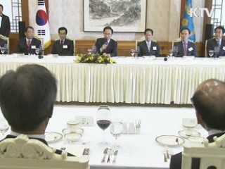 이 대통령 "G20서 환율 문제 합의 노력"