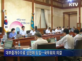 대부중개수수료 상한제 도입