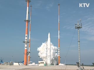 54초 뒤 음속돌파…9분 뒤 위성분리