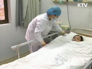 '뇌사' 아기의 신장 기증 받은 여성