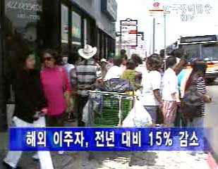 해외 이민 10년간 꾸준히 감소