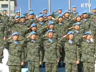 동명부대 파병 2년…'최고 모범부대'