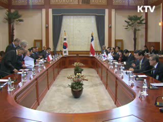 한·칠레 정상회담, 기업진출 확대