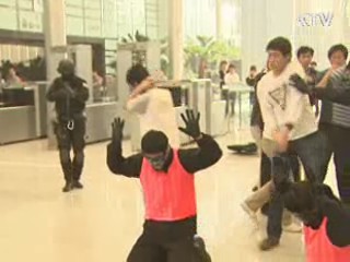 "테러범 꼼짝마"···대 테러·화재 진압 훈련 실시