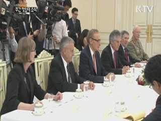 박 대통령, 호주 외교·국방장관 접견