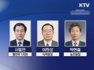 이 대통령, 통상교섭본부장 박태호 내정