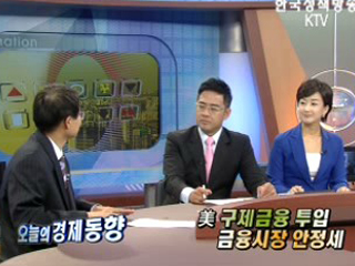 美 구제금융 투입 금융시장 안정세