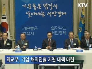 업무보고, 경제위기 극복에 초점