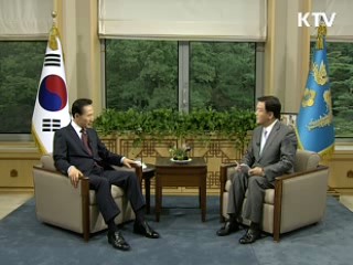 이 대통령 "미디어법, 정치·이념적 해석 안돼"