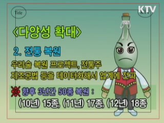 우리 술 산업 경쟁력 강화