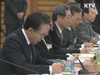 이 대통령 "90년전 강 개조 강조 놀라운 일"