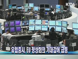 유럽증시, EU 정상회의 기대감에 급등