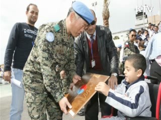 동명부대, 레바논 장애아 초청 행사