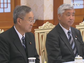 이 대통령 "한일 관계 발전 위해 의원외교 중요"