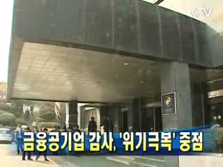 금융공기업 감사 '위기극복' 중점