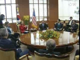 유명환 장관 방미, 한미 외교장관회담