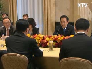 이 대통령 "북핵, 근본 해결 위해 지속 협력"