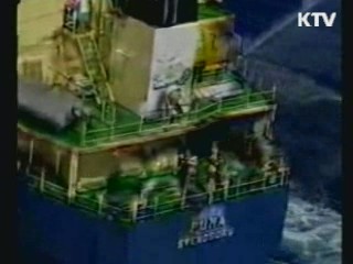 충무공 이순신함, 삼호 드림호 근접 추적