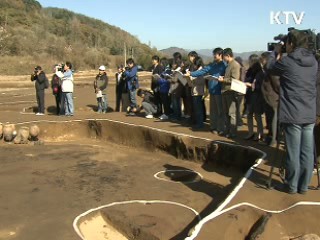 화천 4대강 사업구간에서 백제 유적 발굴