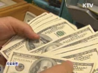 지난달 외화보유액 역대 최대 기록