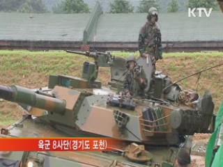 폭염과 폭우 반복···장병들의 여름나기