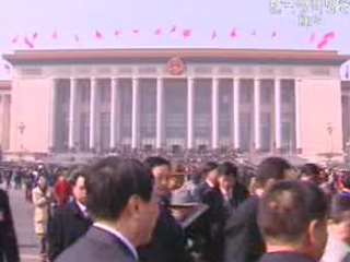 김정일 위원장 평양 주재 중국대사관 방문