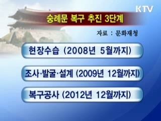 '숭례문'이 되살아 난다