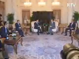 한·호주 정상 "출구전략 공조 추진"