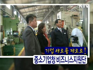 기업 애로를 제로로! 중소기업청 비즈니스지원단 [정책9단 아줌마]