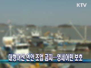 대형어선 연안 조업 금지…영세어민 보호