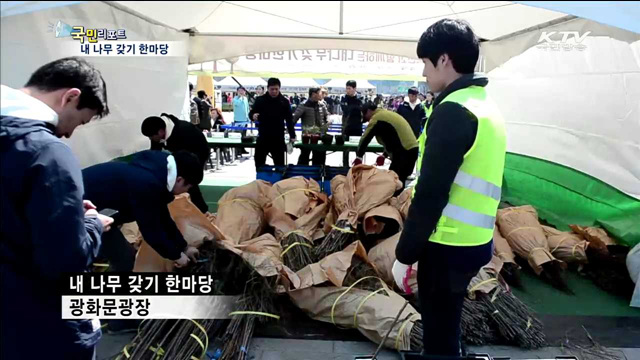 70회 식목일 "나무 무료로 나눠 드려요"