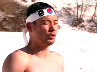 혹한 속 맹훈련