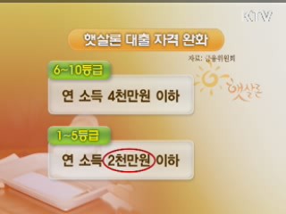 소액대출의 햇살 '더 많은 서민에게'