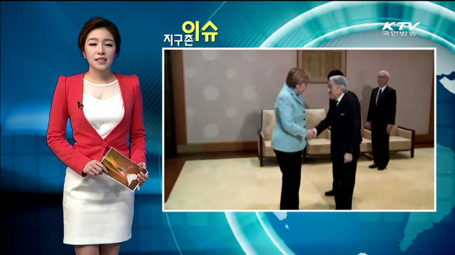 메르켈, 연일 아베 '역사 인식' 때리기