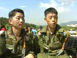 육사생도 부모 동반 공수훈련