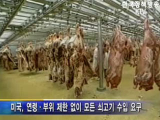 한, 미 쇠고기 협상 11일 서울서 재개