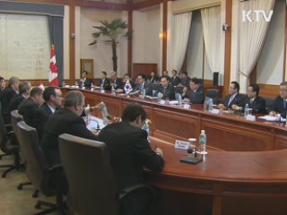한-캐나다, G20·북핵 협력 강화 합의