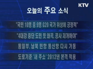 이 시각 주요소식(단신)