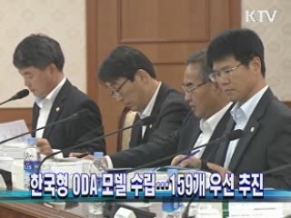 한국형 ODA 모델 수립···159개 우선 추진