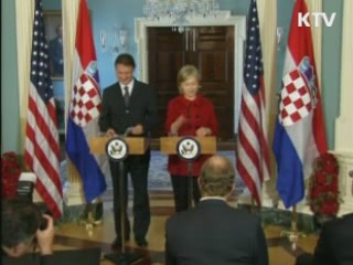 클린턴 국무장관 "美·北 대화 매우 긍정적"