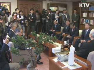 정운찬 총리, 추기경에 4대강 이해·협조 요청